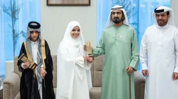 محمد بن راشد يكرم أجمل الأصوات في جائزة دبي الدولية للقرآن الكريم